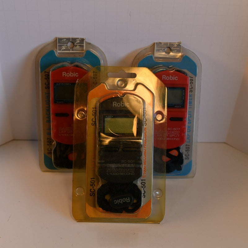 Robic Sque Robic SC-501 Stopwatch or Robic SC-507 Stopwatch W/backlight – 2ndGearUSA