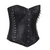 Black Leather Corset
