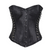 Black Leather Corset