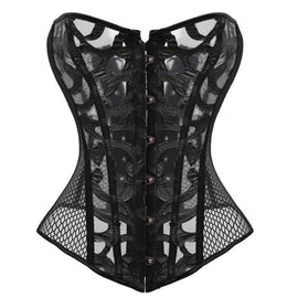 Black Lace Corset