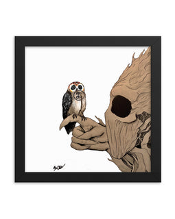 HOO's Got Gear Limited Addition Framed Poster